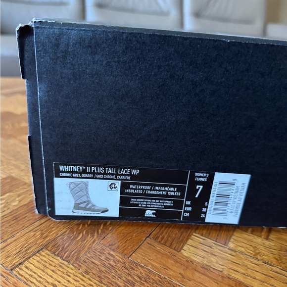 🩶NEW🩶 Sorel Whitney II Plus Tall Lace Boot - Picture 9 of 9